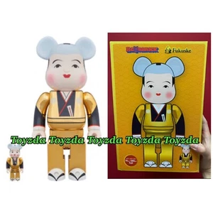 Medicom 2018 Fukusuke 400% + 100% Gold Fukuske Daruma Bearbrick Be@rbrick Set - Bild 1 von 6