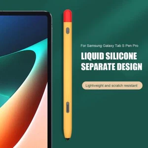 For Galaxy Tab S Pen Pro Touch Cover Pencil Case (Orange) - Photo 1 sur 6