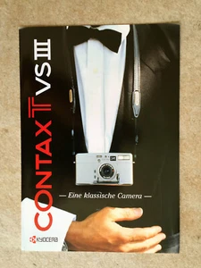 Orig. Contax Tvs III Brochure A4 - Text.deutsch - Classic-Camera-Store - Bild 1 von 3