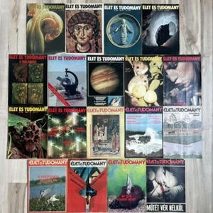 Revistas retro vintage Élet és Tudomány Science 18 números 1978-1981 húngara - Imagen 1 de 12
