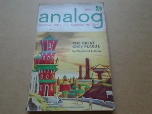 ANALOG SCIENCE FICTION MAGAZINE Pulp June 1962 British - Picture 1 of 1