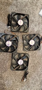 4no. x StarTech.com (120 x 25mm) Computer Case Fan with PWM - Picture 1 of 3