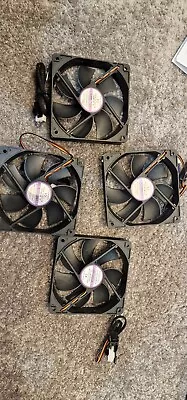4no. x StarTech.com (120 x 25mm) Computer Case Fan with PWM - Image 1 of 3