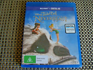Blu 1 4 U: Tinker Bell And The Legend Of The Neverbeast : Disney Region Free B/R