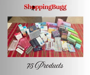 Huge 75 Piece Makeup & Skincare Lot of High End Brands ~ Most Full Size (SB1280) - Picture 1 of 9