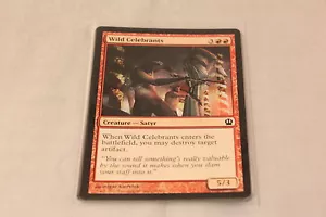 Magic the Gathering Common x4 Wild Celebrants - Picture 1 of 1