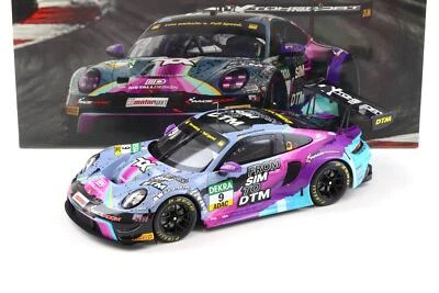 1:18 IXO Porsche 911 992 GT3 R #9 DTM 2023 Tim Heinemann Da Sim A DTM - Immagine 1 di 4