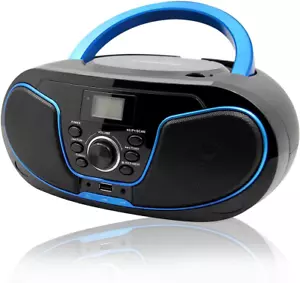 CD Player Ghettoblaster, LP-D02 Tragbares Bluetooth FM Radio Stereo Soundsystem mit C - Bild 1 von 9