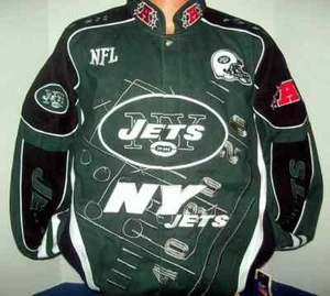 New York Jets NFL Children's Scoreboard Jacket Size 2X - Picture 1 of 2