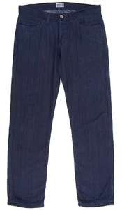 Pantalones de mezclilla ligeros Naked & Famous WeirdGuy de doble tejido 100 % algodón 32 - Imagen 1 de 10