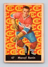 Marcel Bonin 1961-62 Parkhurst Hockey Montreal Canadiens #47 **VG-EX**
