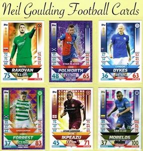 Topps SPFL MATCH ATTAX 2018-19 ☆ SCHOTTISCHE PREMIER LEAGUE ☆ Karten #217-#330 + LTD - Bild 1 von 133
