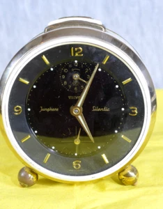 1950er JAHRE DESIGN WECKER - JUNGHANS SILENTIC - Bild 1 von 5