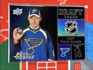 2015-16 Upper Deck Full Force Draft Board Vladimir Tarasenko St. Louis Blues