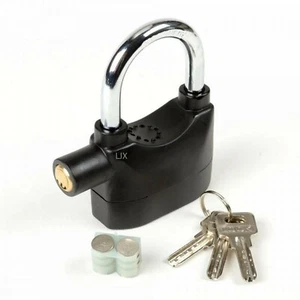 Siren Alarm Padlock (Short Shank) - Picture 1 of 1