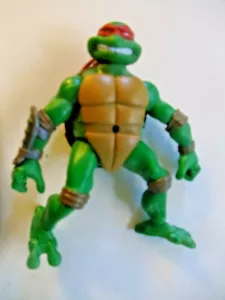 Fightin Gear Raph fig Teenage Mutant Ninja Turtles Playmates 2003 loose Mirage - Picture 1 of 4
