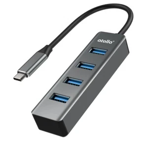 Type-C to USB 4Port HUB Spliter Expansion Adapter - Picture 1 of 7