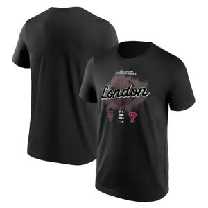 MLB London Series T-Shirt Men's Baseball Match Up Top - New - Picture 1 of 3