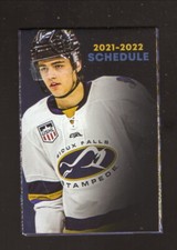 Sioux Falls Stampede--2021-22 Pocket Schedule--Urgent Care--USHL