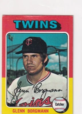 1975 TOPPS MINI GLENN BORGMANN TWINS #127 (REVIEW PICS) (VG-EX) (AA)-271 - Image 1 of 2
