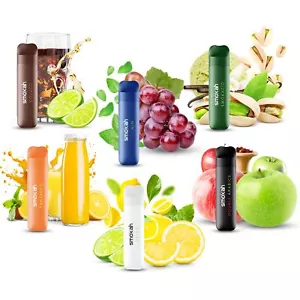 Smokah 600 Züge Einweg E-Zigarette to go ohne Nikotin I Liquid E-Shisha Vape - Bild 1 von 13