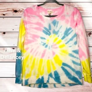 Jane and Delancey Anthropologie Tie Dye Top - Picture 1 of 8