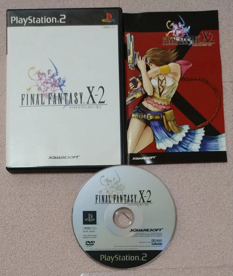 PS2 - Final Fantasy X2 with instruction manual (Japan import) - Image 1 of 1