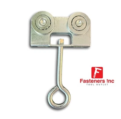 (Qty 1) 4-Wheel Trolley for All 1-5/8" Unistrut Style Strut Channel PT-2751