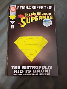 1993 The Adventures of Superman #501 The Metropolis Kid Is Back! DC Comics - Picture 1 of 2