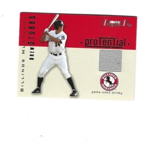 2006 Tristar Prospects Plus ProTential gebrauchtes Spiel 250 #DS Drew Stubbs Jsy/250 - Bild 1 von 1