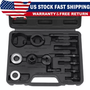 14PCS Auto Power Steering Pump Pulley Puller Remover Installer Tool Alternator - Bild 1 von 11