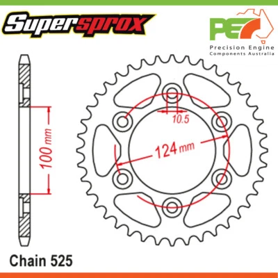 Nuevo * Supersprox * Piñón trasero para DUCATI 1000 SPORT CLASSIC 1000cc Foto 1 de 4