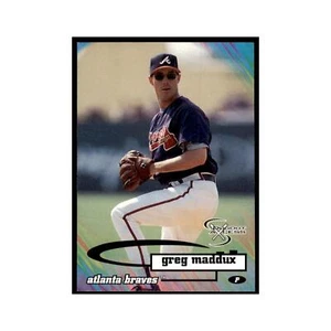 1998 SkyBox Dugout Axcess Greg Maddux Baseball Cards #6 - Picture 1 of 3