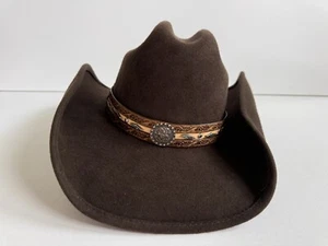 Bullhide Cowboy Hat XL Been in the Sun Chocolate Western - Picture 1 of 9