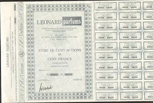 RAR => LEONARD Parfums (P) - Bild 1 von 1