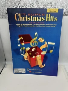 17 Super Christmas Hits Alto Sax Music Book Hal-Leonard - Picture 1 of 2