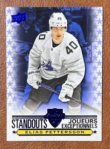 Elias Pettersson 2020-21 Upper Deck Tim Hortons All Star Standouts #AS2