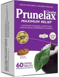 Prunelax Ciruelax Compresse Lassative Massimo Sollievo con Senna Naturale per Occasio - Foto 1 di 7