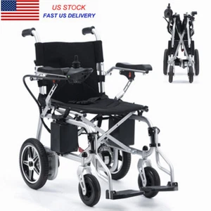 ✅Portable 35Lbs Foldable Electric Wheelchair Intelligent Adult Fit All Terrain - Picture 1 of 16