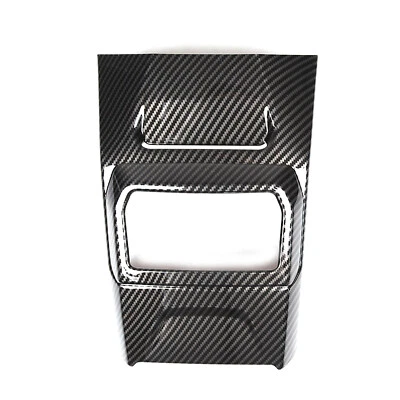 Acabamento da tampa de ventilação traseira de carro de fibra de carbono ABS para BMW 1 2 Series 2020-23 - Imagem 1 de 4