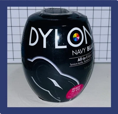 Azul marino - Dylon todo en 1 - Cápsula de tinte de tela - Lavar a máquina Foto 1 de 2
