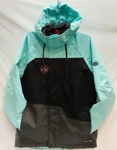 686 Giacca Uomo Geo Isolata Snowboard Neve Sci Blu Ghiaccio Small NUOVA - Foto 1 di 1