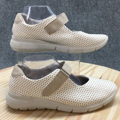 Arcopedico Shoes Womens 41 Casual Mary Jane White Comfort Hook & Loop Low Top - Image 1 of 4