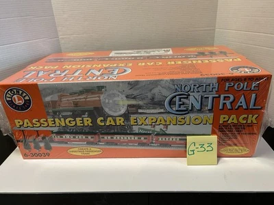 Lionel#6-30039 North Pole Central  Passenger car Expansion Pack in BOX BRAND NEW - Image 1 of 4