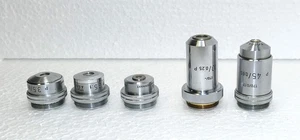 Leitz Wetzlar 5 POL Objectives in one Buy for Microscope - Picture 1 of 2
