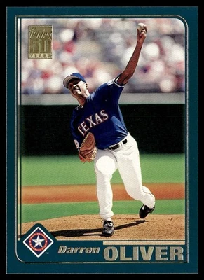 2001 Topps Darren Oliver Texas Rangers #614 - Image 1 of 2