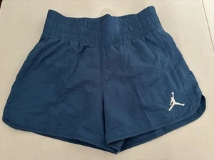 New! Nike Jordan Girls’ Jumpman High Flying Shorts Size L Blue Color MSRP $35 - Picture 1 of 8