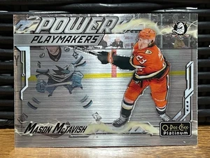 2024-25 O-Pee-Chee Platinum - PM-6 Mason McTavish - Power Playmakers - Picture 1 of 2