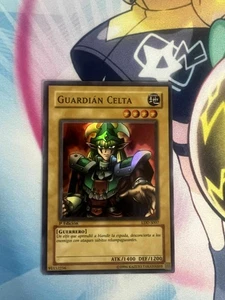 Celtic Guardian Spanish Super Rare LOB-007 LDD-S007 Light Play Yugioh TCG - Picture 1 of 1