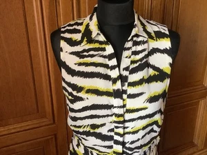 Tropical Print Shirt Dress - Ladies Roman Originals Women 12 - Picture 1 of 3